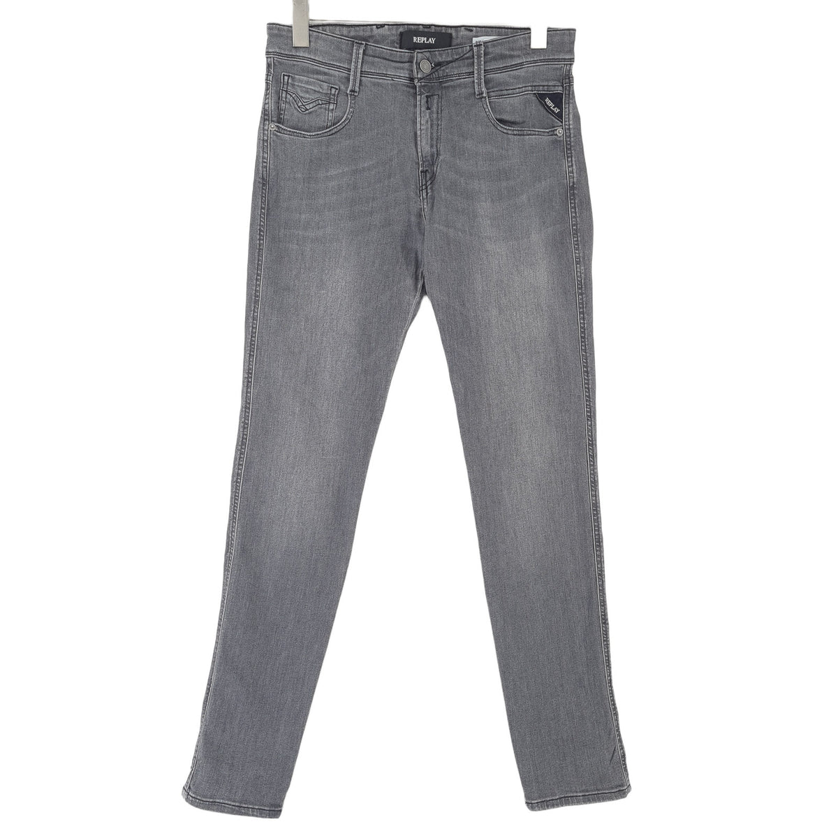 Replay Jeans Rik Men Stretch Slim Straight Size W30 L32, front view, image 1 of 8
