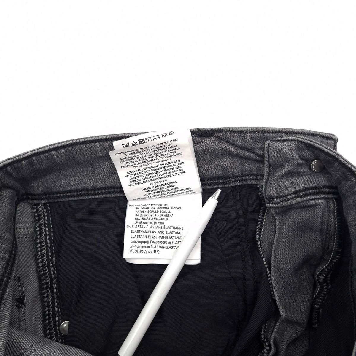 Replay Jeans Rik Men Stretch Slim Straight Size W30 L32, detail view 6, image 8 of 8