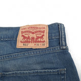Levi's Jeans 511 Men Stretch Slim Straight Size W32 L32, detail view 3, image 5 of 9