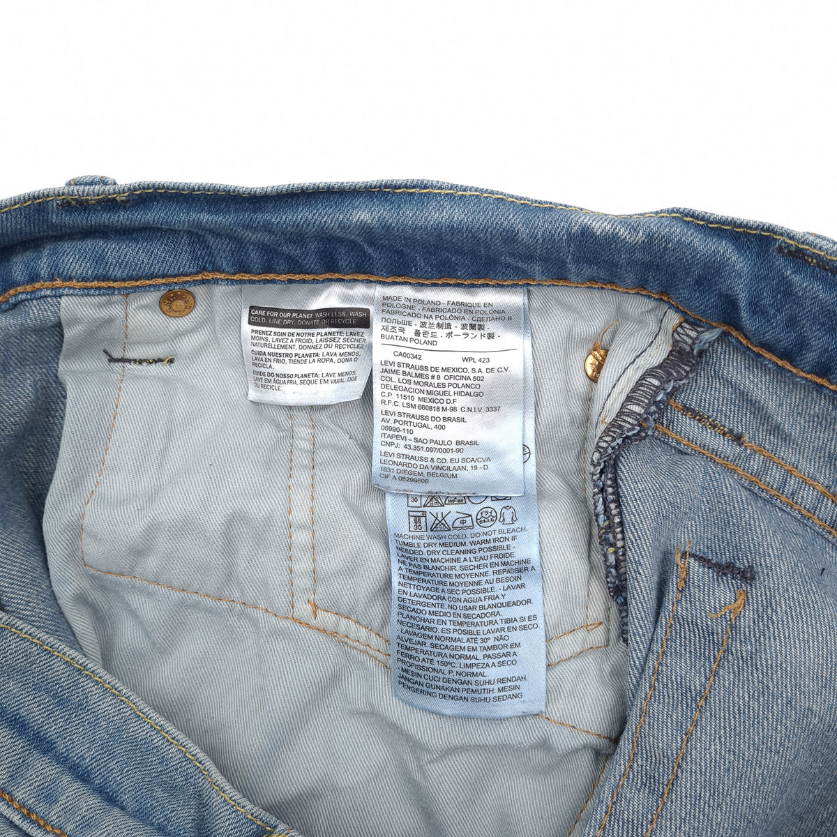 Levi's Jeans 511 Men Stretch Slim Straight Size W36 L30, detail view 5, image 7 of 9