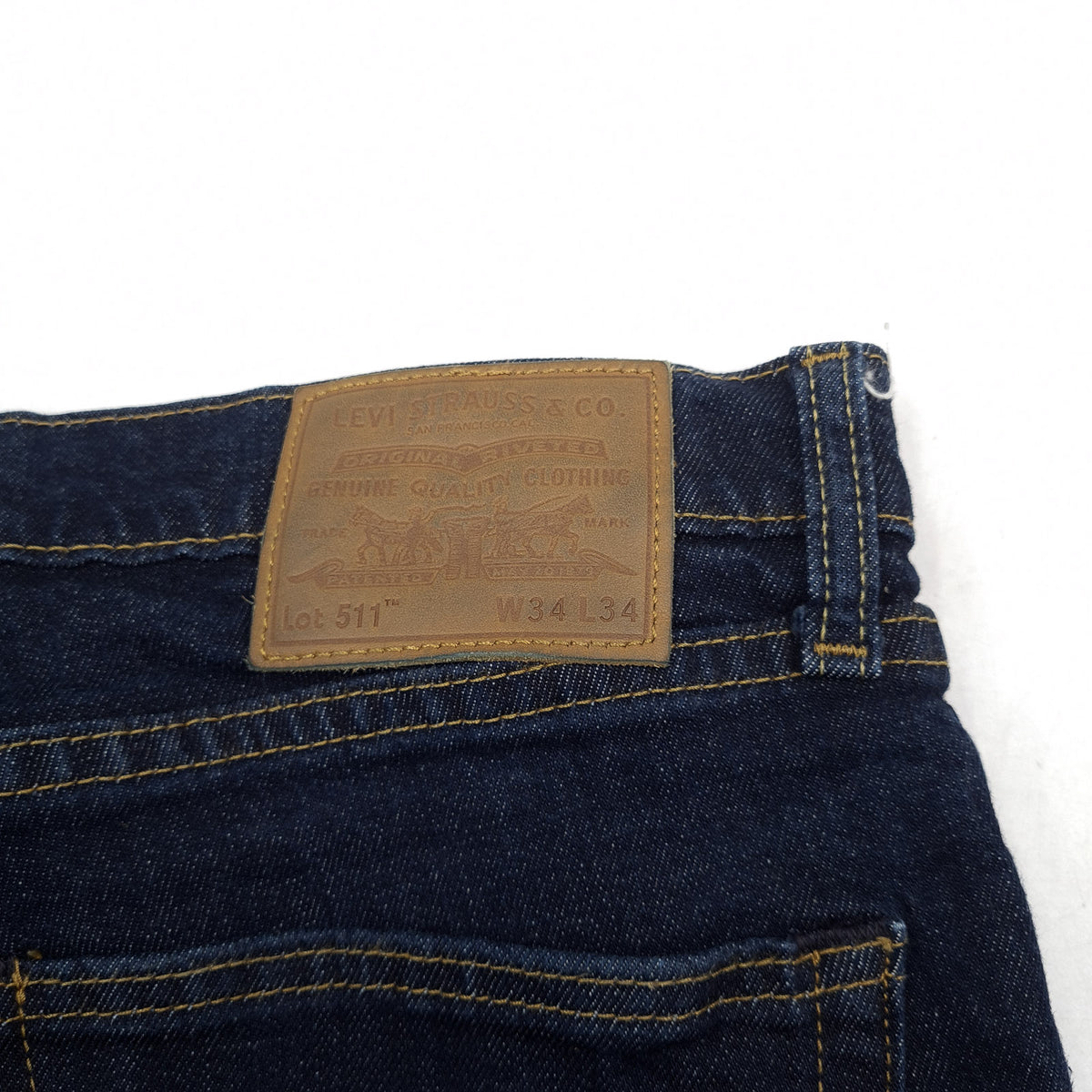 Levi's Jeans 511 Men Stretch Slim Straight Size W34 L34, detail view 3, image 5 of 11