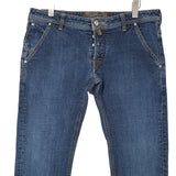 Vintage Jacob Cohen Jeans J613 Men Stretch Slim Straight Size W38 L32, back view, image 2 of 12