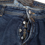 Vintage Jacob Cohen Jeans J613 Men Stretch Slim Straight Size W38 L32, detail view 5, image 7 of 12