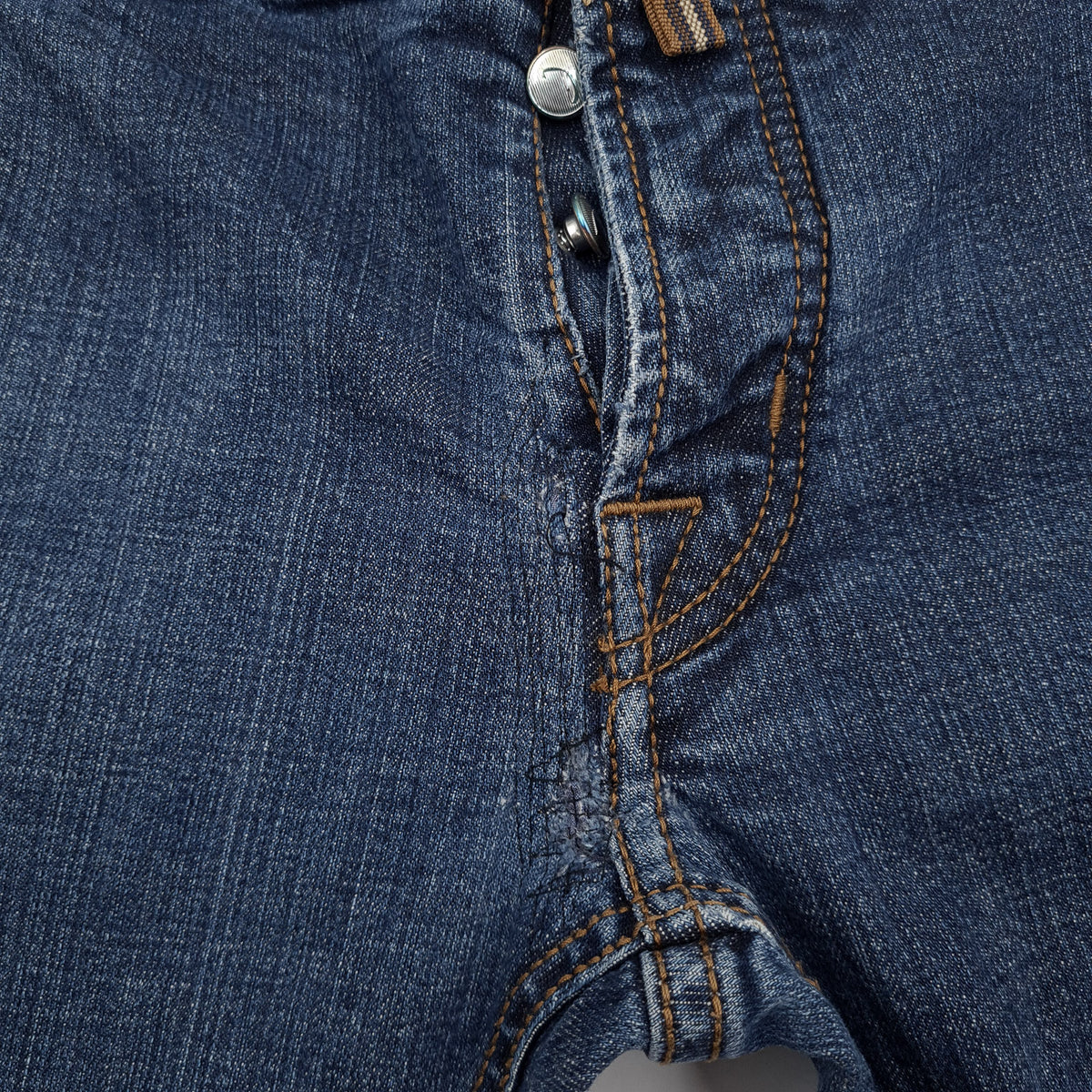 Vintage Jacob Cohen Jeans J613 Men Stretch Slim Straight Size W38 L32, detail view 10, image 12 of 12