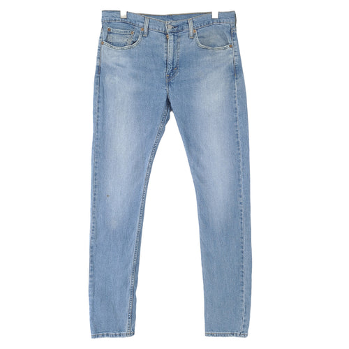 Vintage Levi's Jeans 512 Lo-Ball Men Stretch Slim Tapered Size W33 L34, front view, image 1 of 10