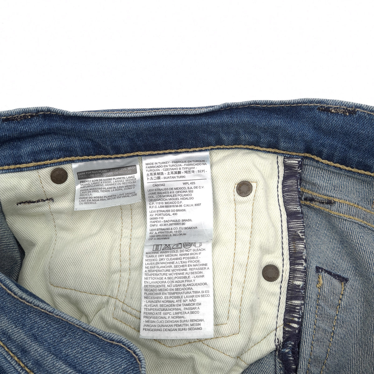 Levi's Jeans 511 Men Stretch Slim Straight Size W32 L32, detail view 5, image 7 of 9