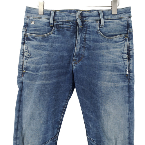 Vintage G-Star Jeans D-Staq 3D Super Slim Men Stretch Tapered Size W31 L28, back view, image 2 of 9