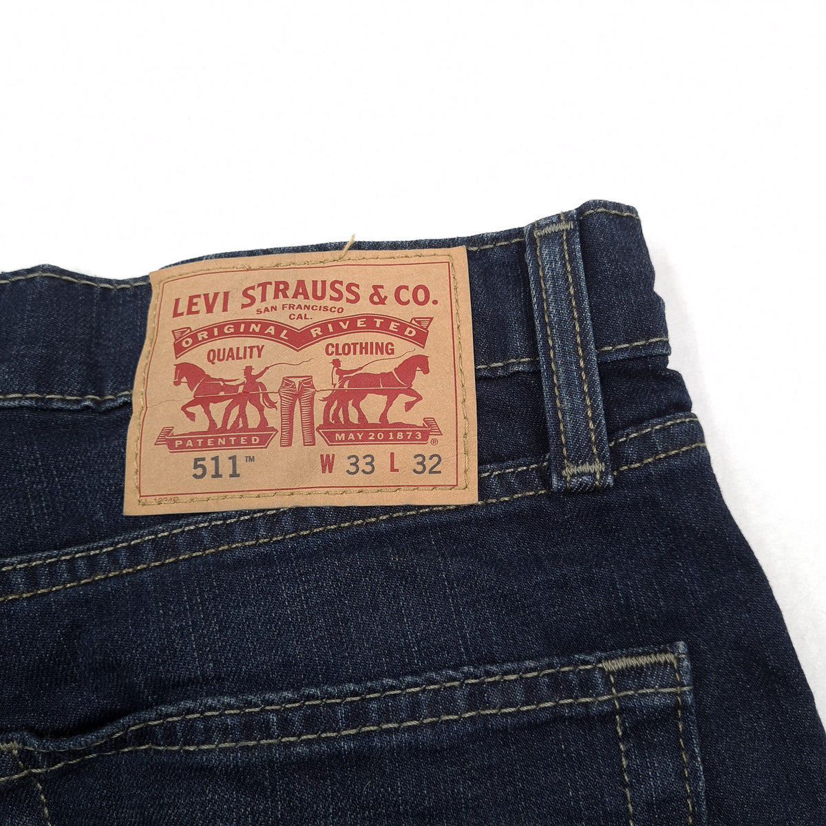 Levi's Jeans 511 Men Stretch Slim Straight Size W33 L32, detail view 3, image 5 of 9