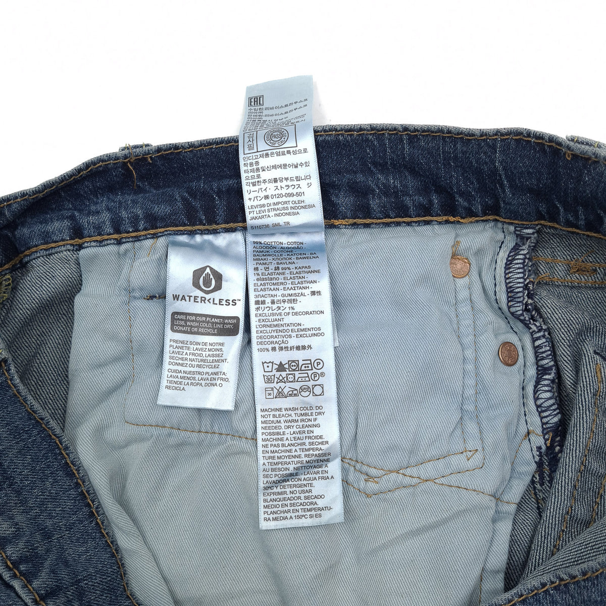 Levi's Jeans 511 Men Stretch Slim Straight Size W32 L34, detail view 7, image 9 of 10