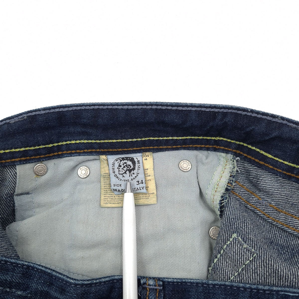 Diesel Jeans Kratt Men Regular Straight Size W34 L34, detail view 4, image 6 of 7