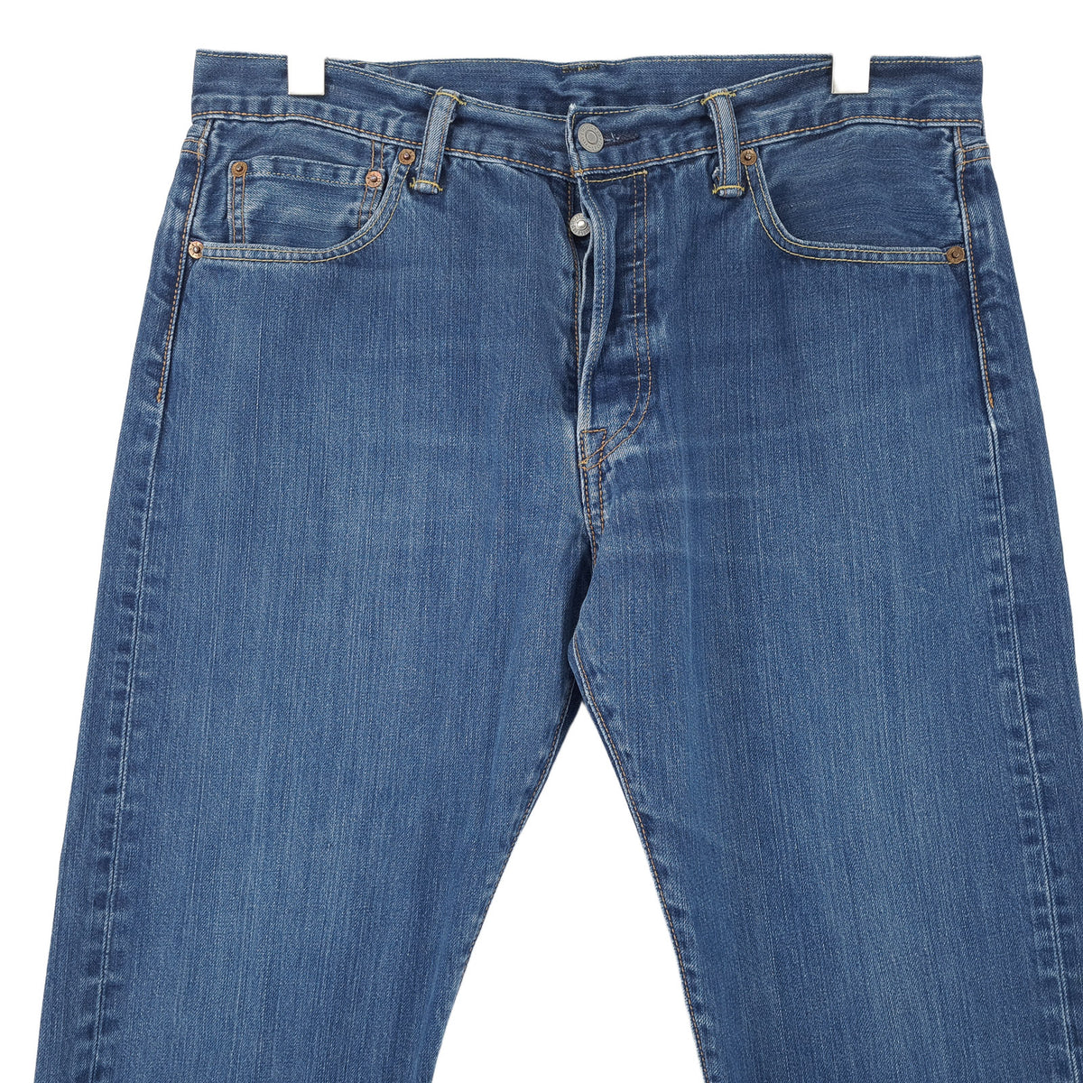 Vintage Levi's Jeans 501 Men Regular Straight Size W34 L32, back view, image 2 of 8