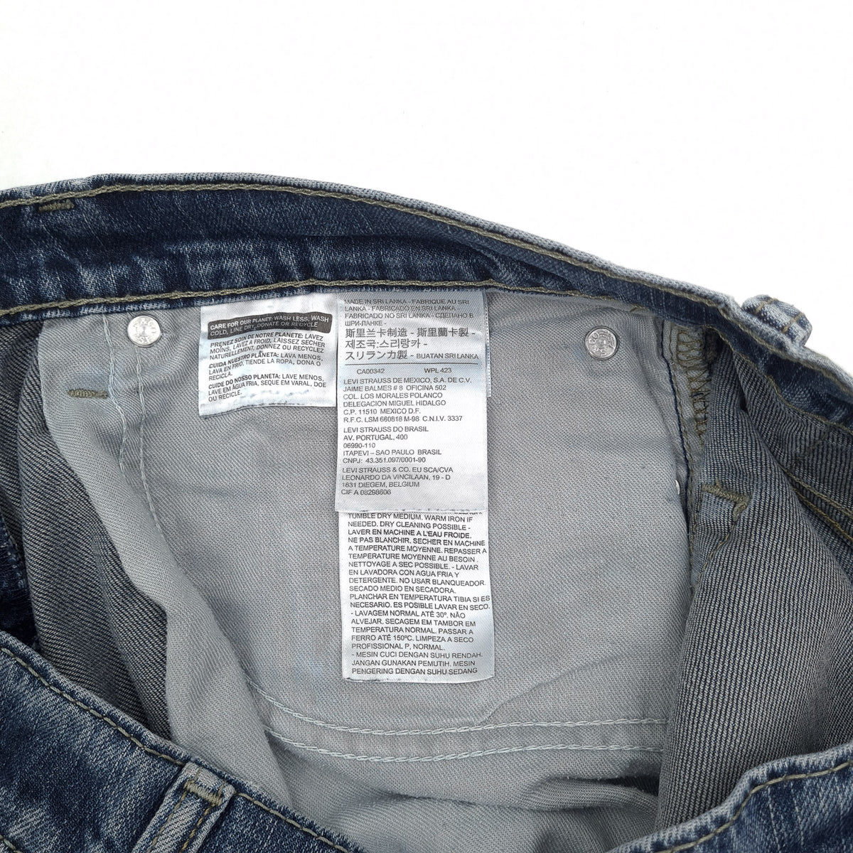 Levi's Jeans 511 Men Stretch Slim Straight Size W34 L30, detail view 5, image 7 of 9