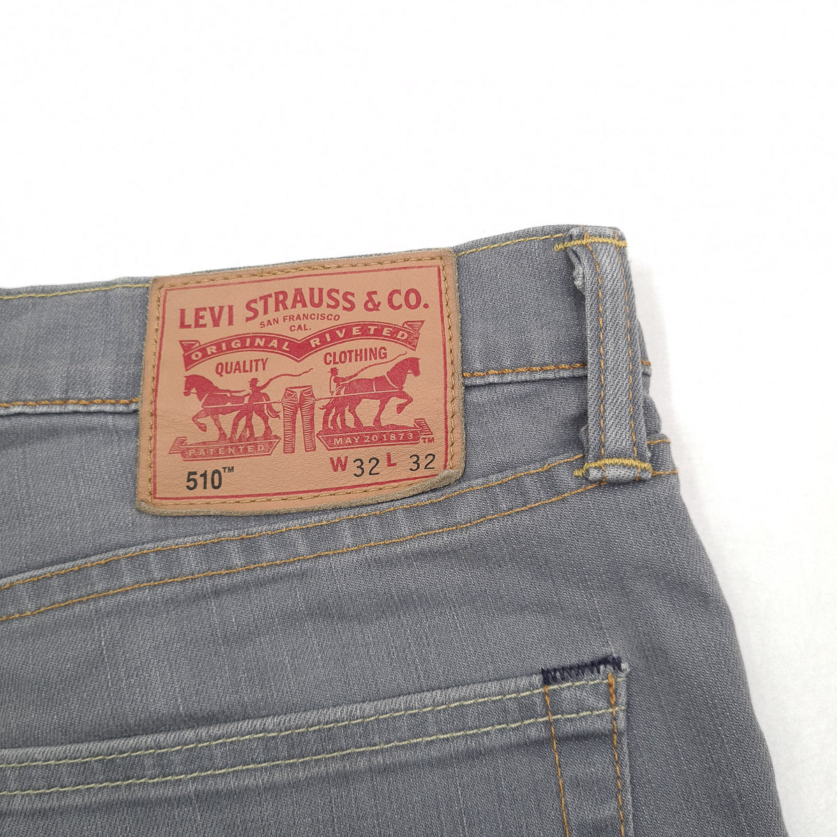 Levi's Jeans 510 Men Stretch Slim Skinny Size W32 L32, detail view 3, image 5 of 9
