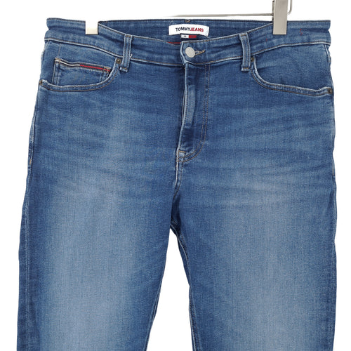 Vintage Tommy Hilfiger Jeans Simon Skinny Men Stretch Slim Size W36 L34, back view, image 2 of 8