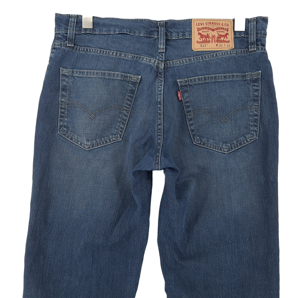 Vintage Levi's Jeans 511 Men Stretch Slim Straight Size W33 L28, detail view 1, image 3 of 9