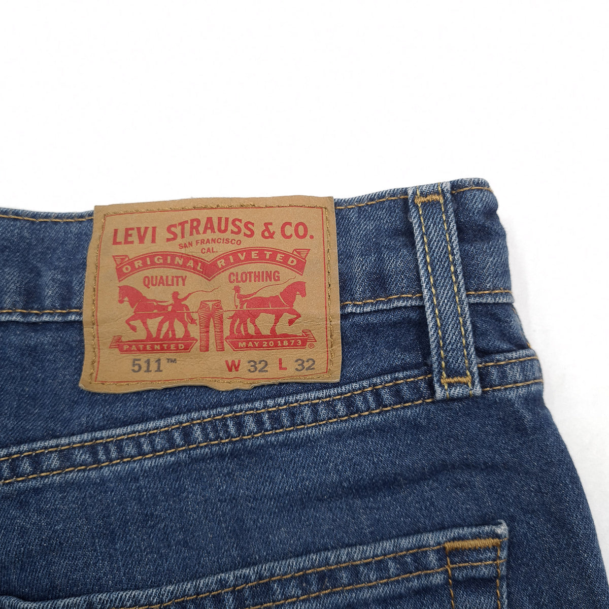 Levi's Jeans 511 Men Stretch Slim Straight Size W32 L32, detail view 3, image 5 of 9