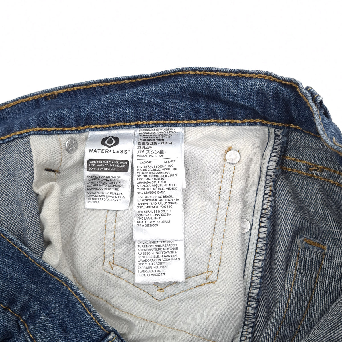 Levi's Jeans 511 Men Stretch Slim Straight Size W32 L32, detail view 5, image 7 of 9