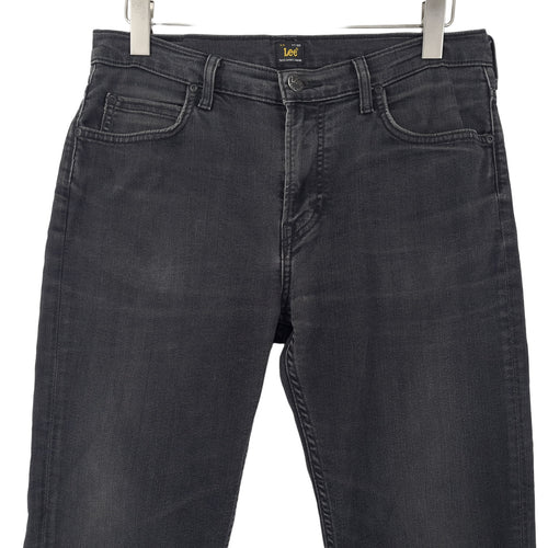 Lee Jeans Rider Men Stretch Slim Straight Size W33 L32, back view, image 2 of 8