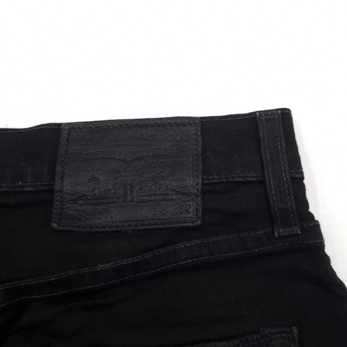 Vintage Levi's Jeans 512 Men Stretch Slim Tapered Size W32 L30, detail view 3, image 5 of 10