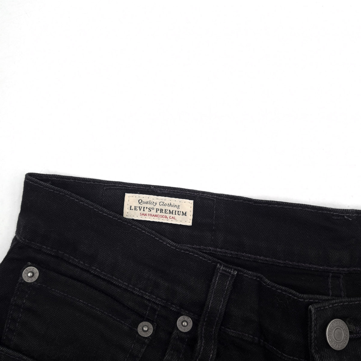 Vintage Levi's Jeans 512 Men Stretch Slim Tapered Size W32 L30, detail view 4, image 6 of 10