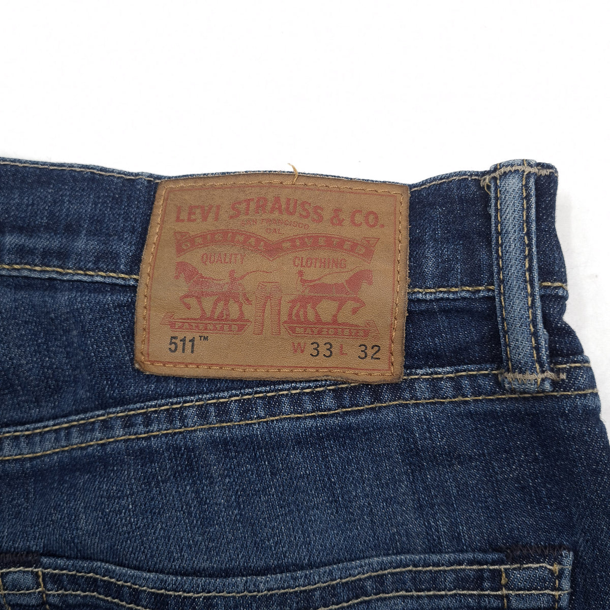 Levi's Jeans 511 Men Stretch Slim Straight Size W33 L32, detail view 3, image 5 of 9