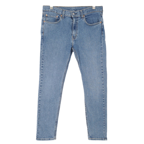 Vintage Levi's Jeans 519 Hi-Ball Men Stretch Slim Skinny Size W34 L30, front view, image 1 of 9