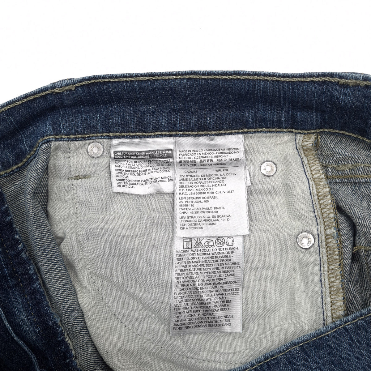 Levi's Jeans 511 Men Stretch Slim Straight Size W33 L30, detail view 5, image 7 of 9