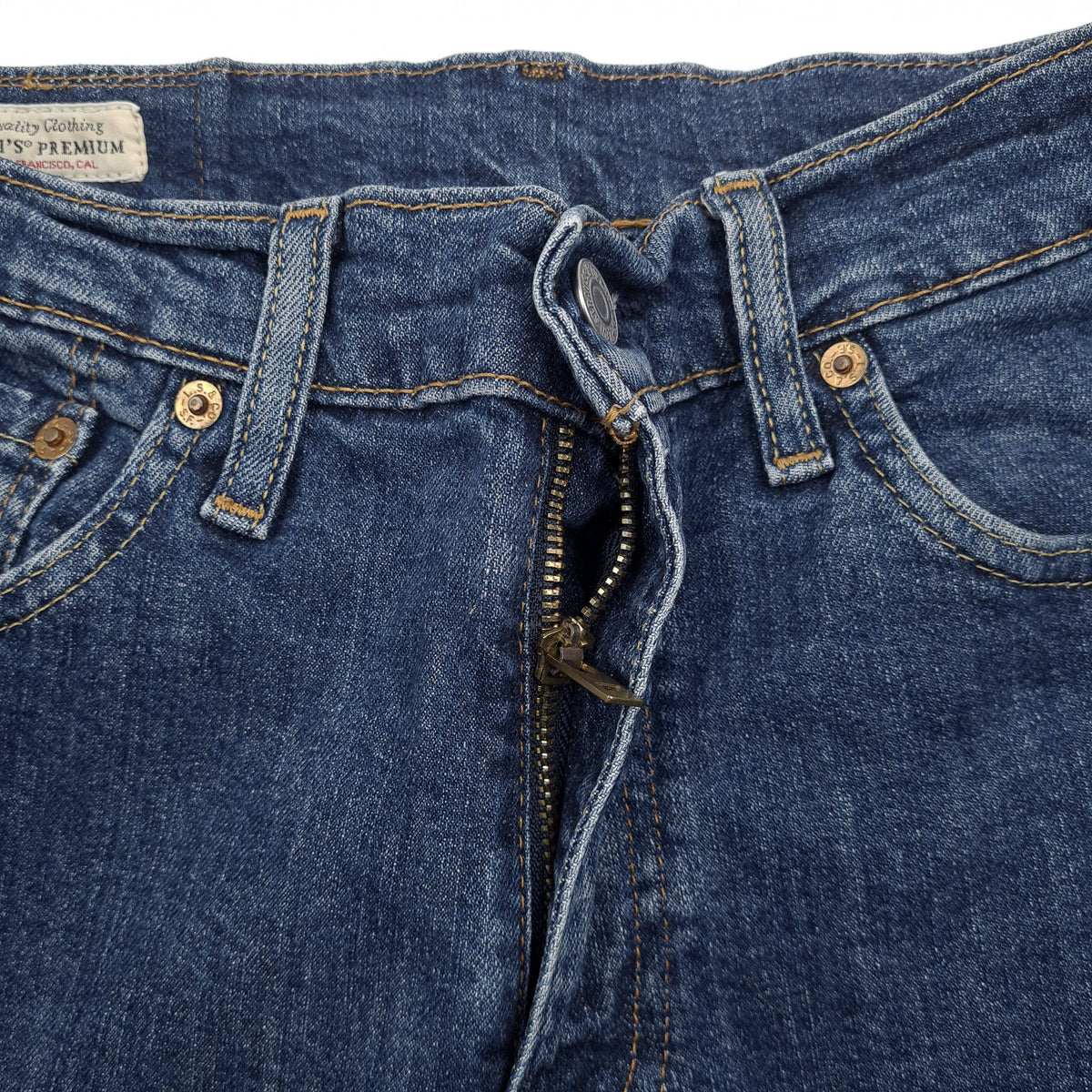 Levi's Jeans 502 Men Stretch Regular Tapered Size W30 L32, detail view 5, image 7 of 10