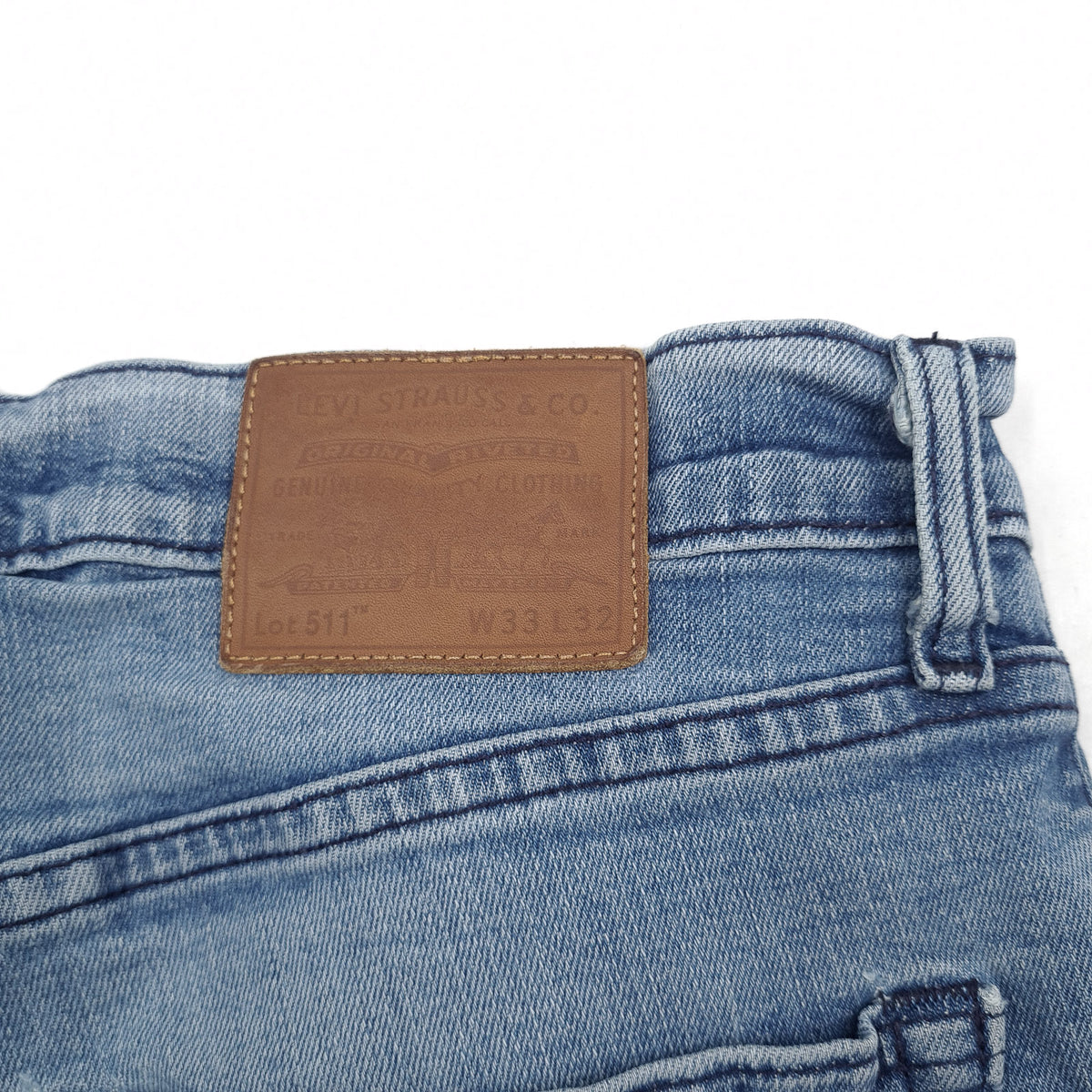 Levi's Jeans 511 Men Stretch Slim Straight Size W33 L32, detail view 3, image 5 of 10