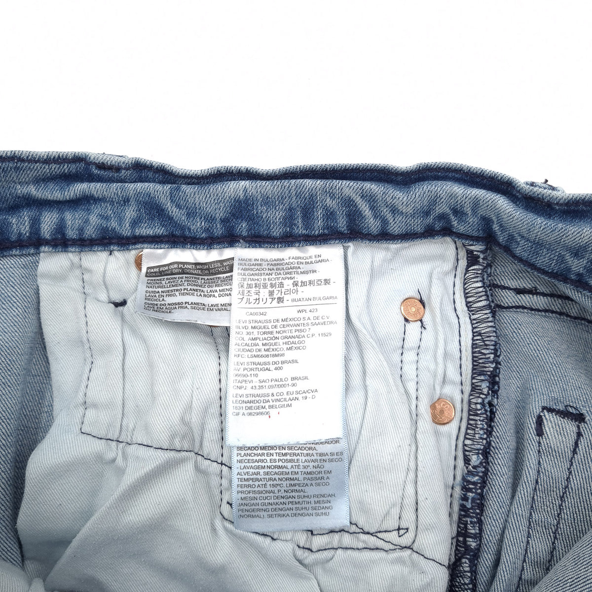 Levi's Jeans 511 Men Stretch Slim Straight Size W33 L32, detail view 6, image 8 of 10