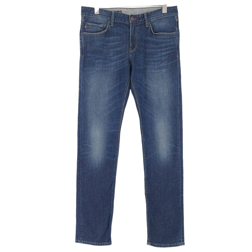Vintage Tommy Hilfiger Jeans Bleecker Men Stretch Slim Size W33 L34, front view, image 1 of 9
