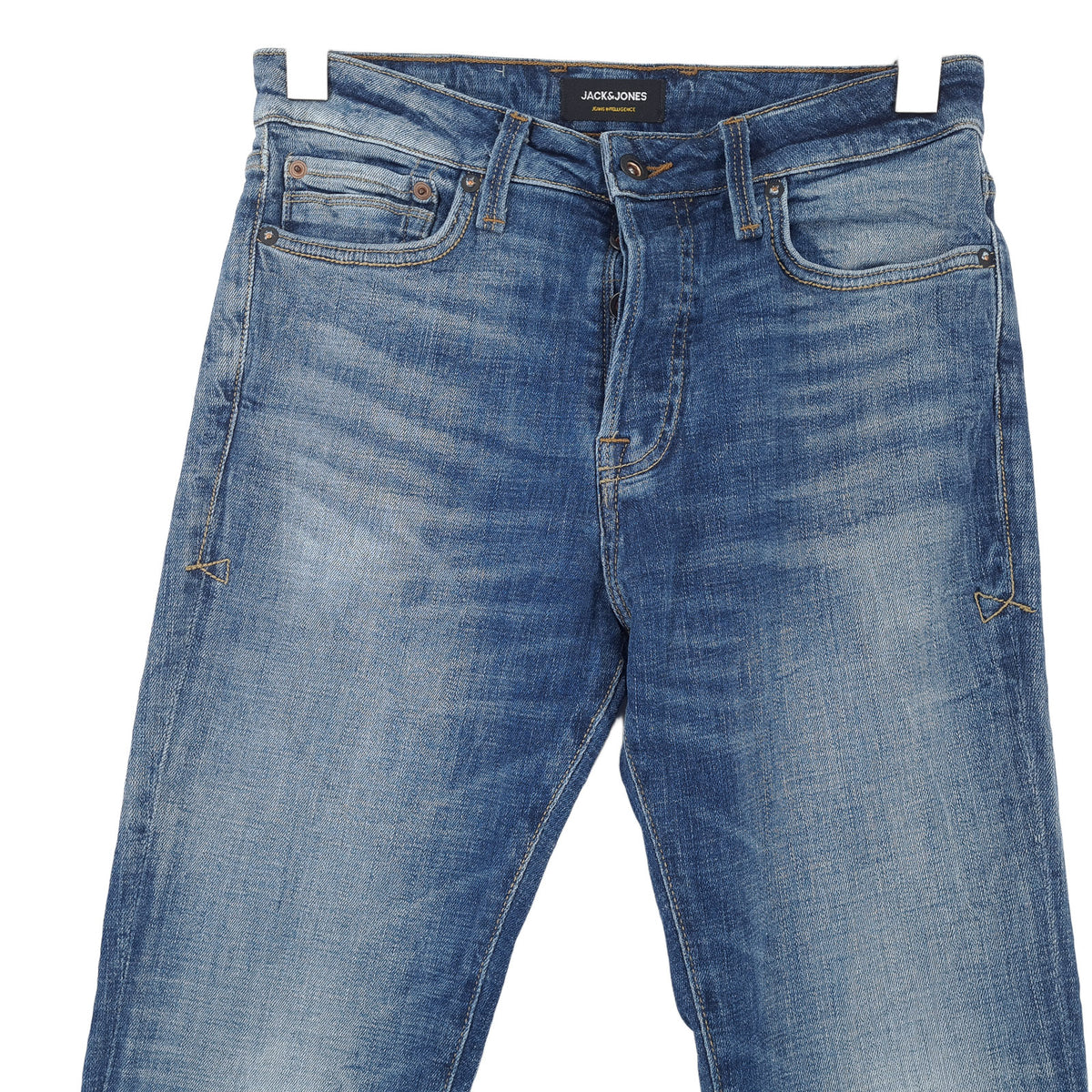 Jack & Jones Jeans Tim Men Stretch Slim Straight Size W29 L30, back view, image 2 of 10