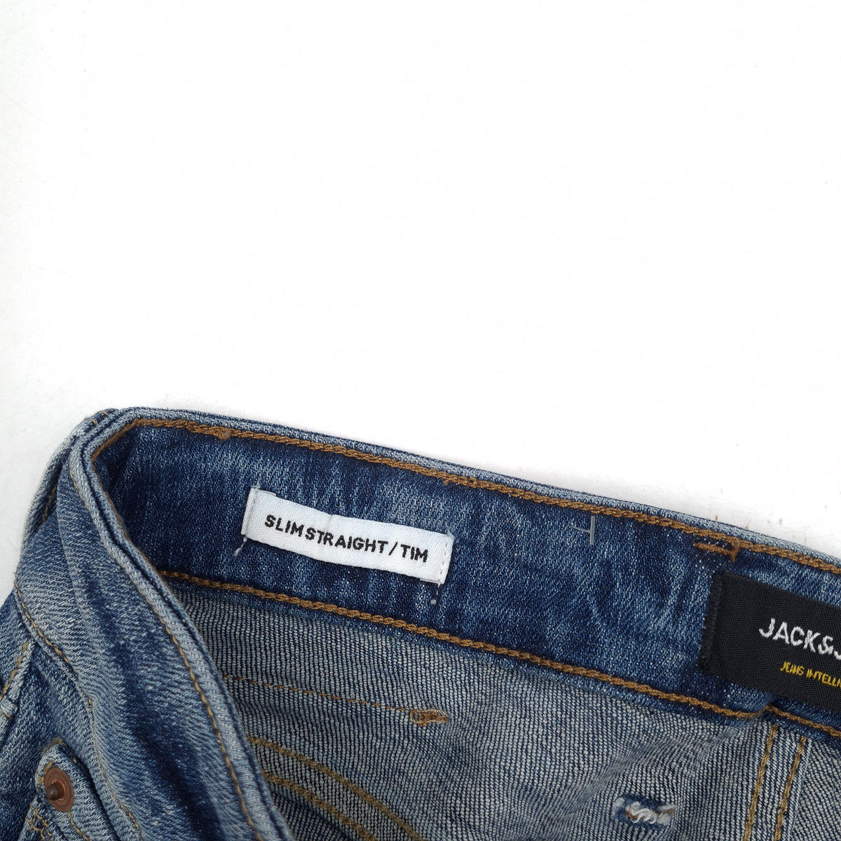 Jack & Jones Jeans Tim Men Stretch Slim Straight Size W29 L30, detail view 4, image 6 of 10