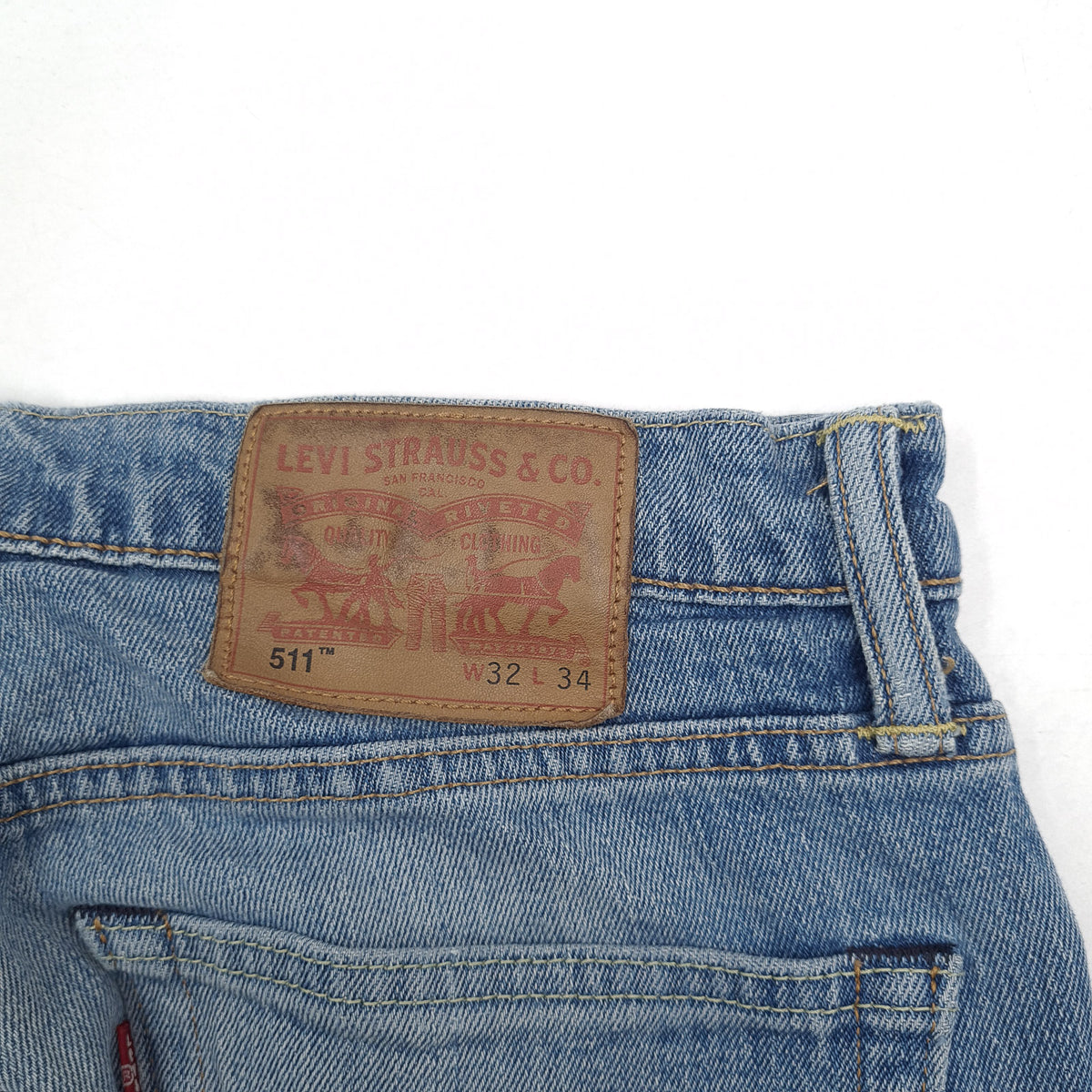 Levi's Jeans 511 Men Stretch Slim Straight Size W32 L34, detail view 3, image 5 of 10
