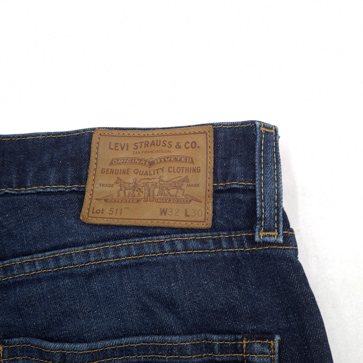 Levi's Jeans 511 Men Stretch Slim Straight Size W32 L30, detail view 3, image 5 of 11