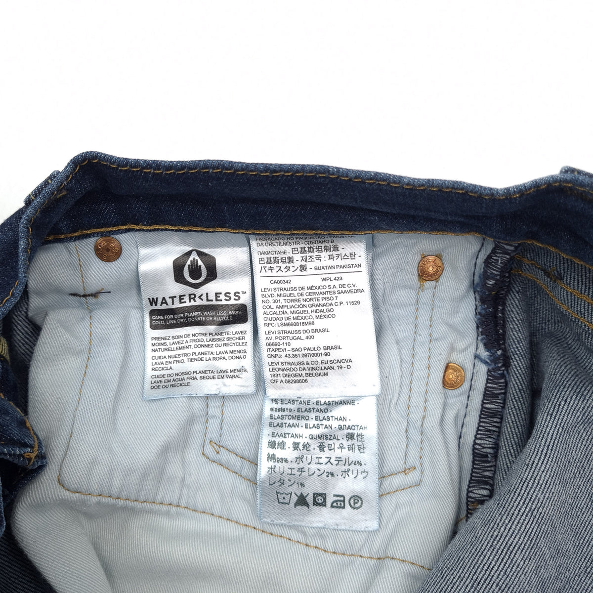 Levi's Jeans 511 Men Stretch Slim Straight Size W32 L30, detail view 7, image 9 of 11