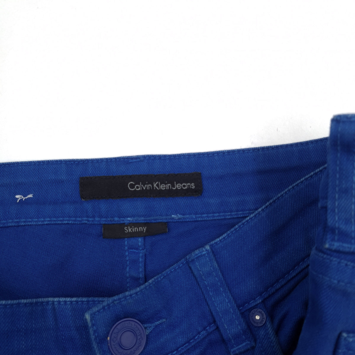 Vintage Calvin Klein Jeans Skinny Men Stretch Slim Size W32 L34, detail view 3, image 5 of 7