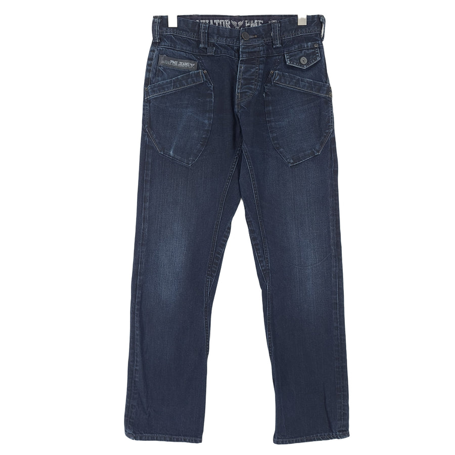 PME Legend Jeans Aviator Men Regular Straight Size W30 L32