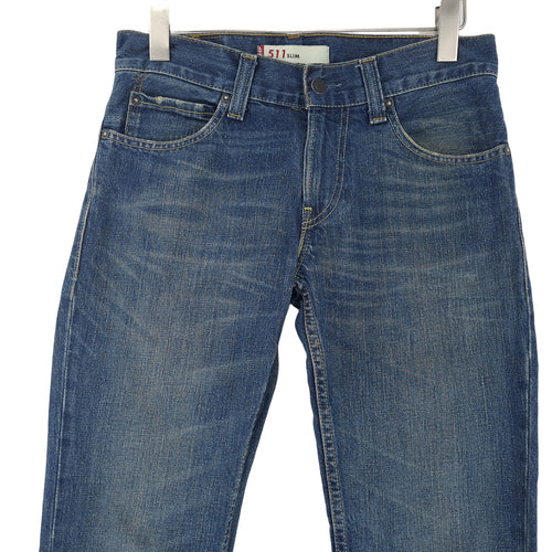 Vintage Levi's Jeans 511 Slim Men Straight Size W31 L32, back view, image 2 of 8