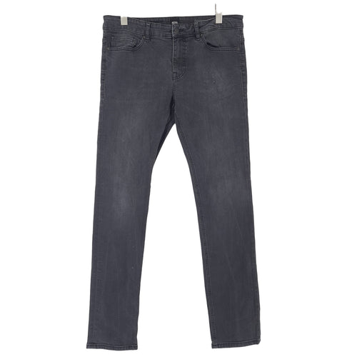 Vintage Hugo Boss Jeans 020 Delaware Men Stretch Slim Straight Size W34 L34, front view, image 1 of 11