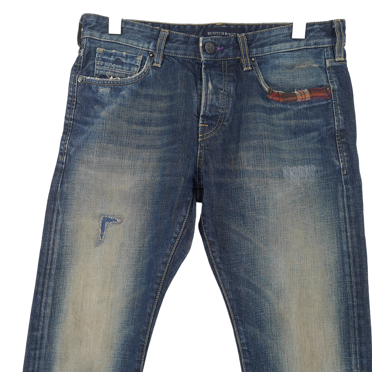 Vintage Scotch & Soda Jeans Ralston Men Slim Straight Size W31 L32, back view, image 2 of 9