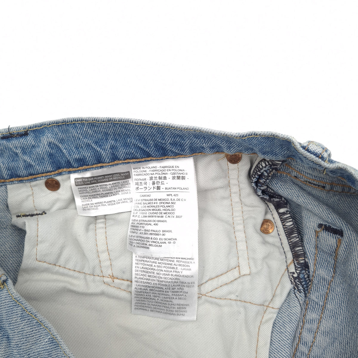 Vintage Levi's Jeans 511 Men Stretch Slim Straight Size W36 L34, detail view 5, image 7 of 10
