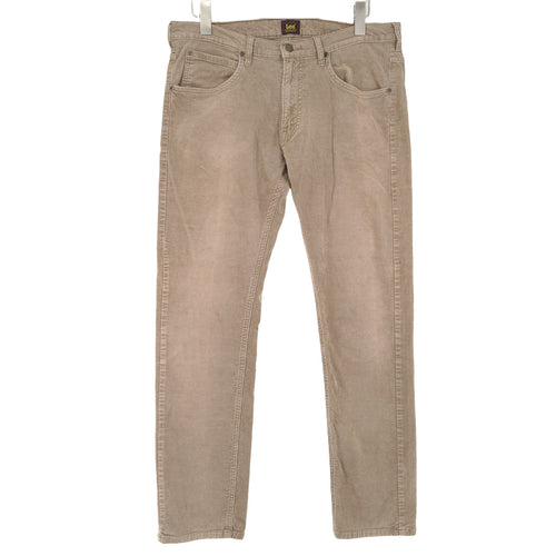 Vintage Lee Jeans Daren Zip Fly Men Stretch Slim Straight Size W33 L32, front view, image 1 of 9