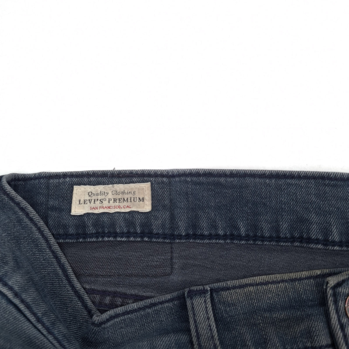 Vintage Levi's Jeans 510 Men Stretch Slim Skinny Size W36 L32, detail view 4, image 6 of 11