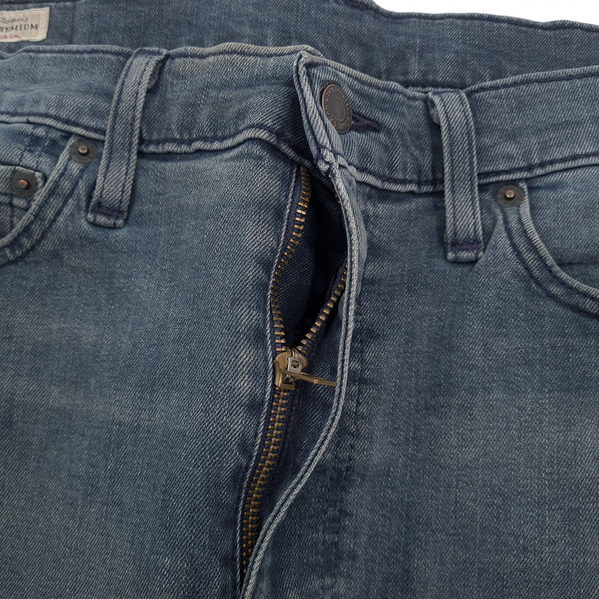 Vintage Levi's Jeans 510 Men Stretch Slim Skinny Size W36 L32, detail view 5, image 7 of 11