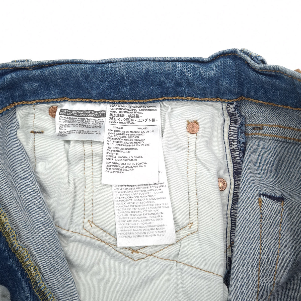 Levi's Jeans 512 Men Stretch Slim Tapered Size W32 L30, detail view 6, image 8 of 10