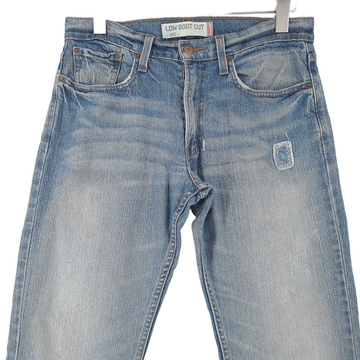 Vintage Levi's Jeans 527 Men Stretch Slim Bootcut Size W32 L32, back view, image 2 of 10