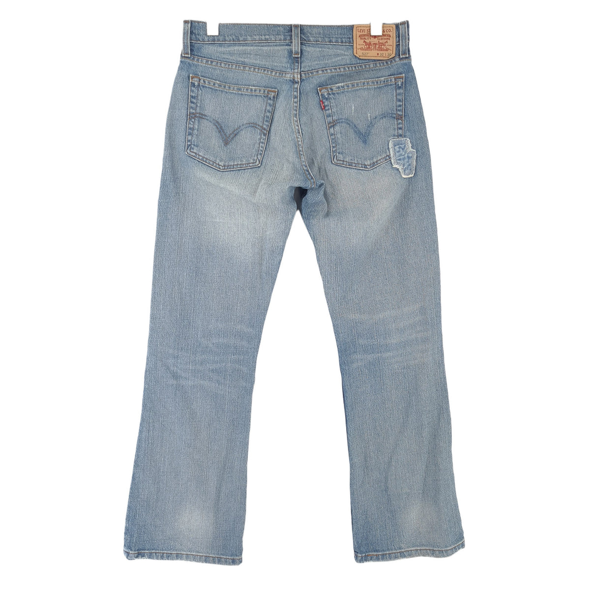 Vintage Levi's Jeans 527 Men Stretch Slim Bootcut Size W32 L32, detail view 2, image 4 of 10