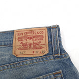 Vintage Levi's Jeans 527 Men Stretch Slim Bootcut Size W32 L32, detail view 3, image 5 of 10