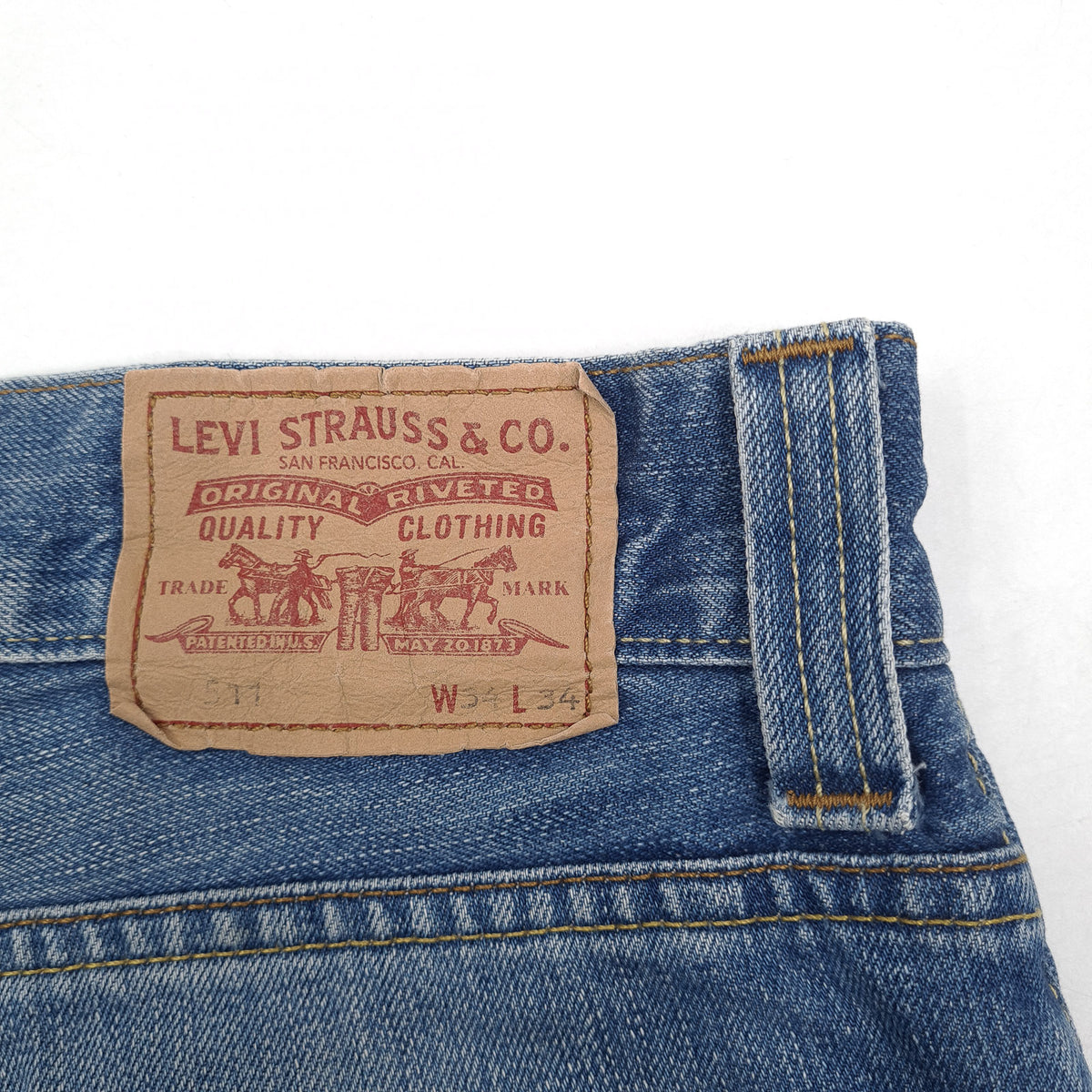 Vintage Levi's Jeans 511 Slim Men Straight Size W34 L34, detail view 3, image 5 of 10